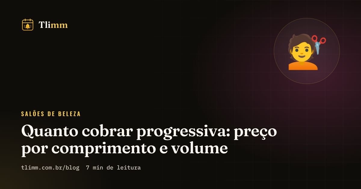 Quanto cobrar progressiva: preço por comprimento e volume
